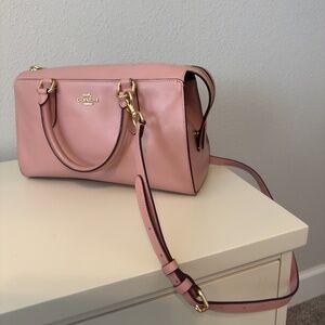 EUC Selena Gomez Coach Purse with bowtie charm